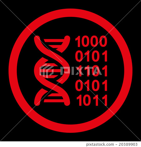 Genetic Code Rounded Vector Icon - Stock Illustration [20389903] - PIXTA