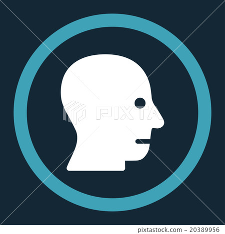 Patient Head Rounded Vector Icon - Stock Illustration [20389956] - PIXTA