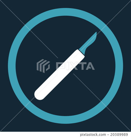 Scalpel Rounded Vector Icon Scalpel Rounded Vector Icon 20389989