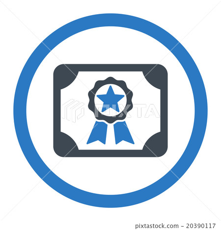 Award Diploma Rounded Vector Icon 20390117