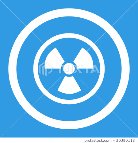 Radiation Danger Rounded Vector Icon 20390118