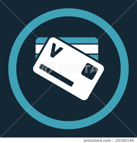 Banking Cards Rounded Vector Icon Banking Cards Rounded Vector Icon 20390140