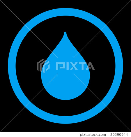 Drop Rounded Vector Icon 20390944