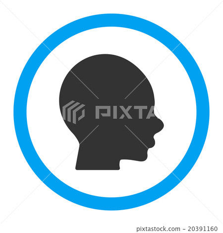 Boy Head Rounded Vector Icon Boy Head Rounded Vector Icon 20391160