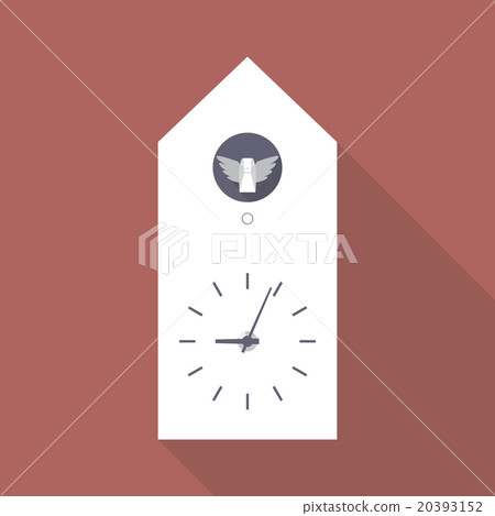 Cuckoo clock flat icon Cuckoo clock flat icon 20393152