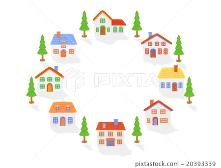 8個粘土房子 20393339