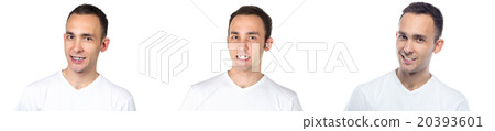 Happy man with cured teeth 20393601