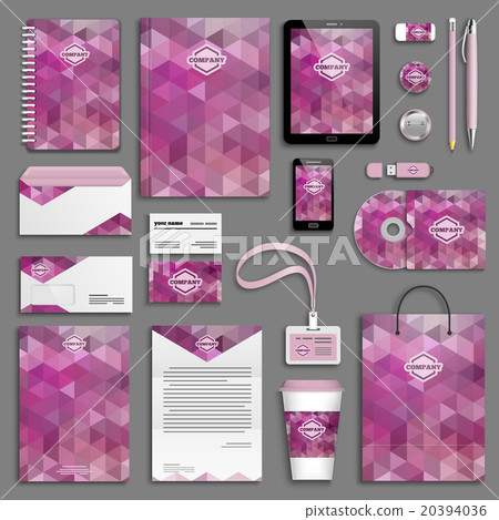 Corporate identity template set. 20394036