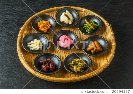 泡菜醃製在日本京都泡菜京都，日本 20394137