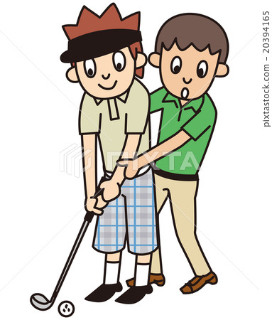 Golf lesson 20394165