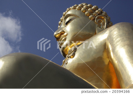 Outdoor Buddha statue of Thailand · Sop Ruak (golden triangle) Outdoor Buddha statue of Thailand · Sop Ruak (golden triangle) 20394166