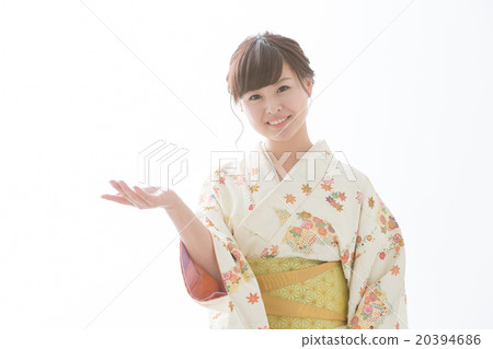 和服 人 人物 20394686