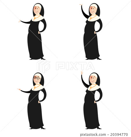 Set of nun women 20394770