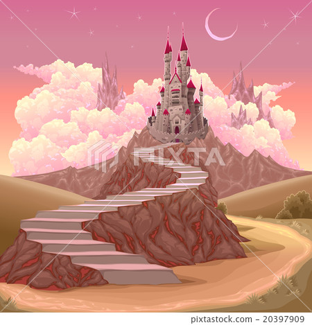 Fantasy landscape with castle 20397909