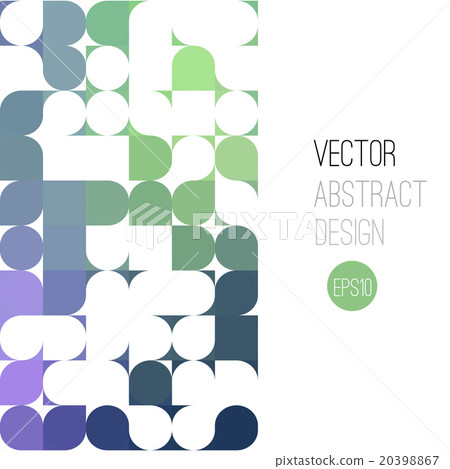 Bright abstract retro design. Vector background 20398867