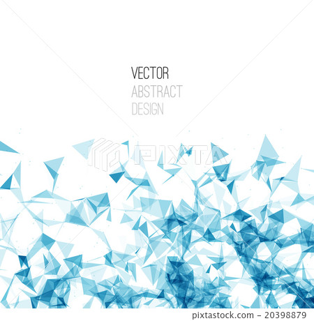 Wireframe mesh polygonal background. Wireframe mesh polygonal background. 20398879