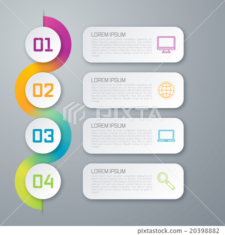 Infographic design template 20398882