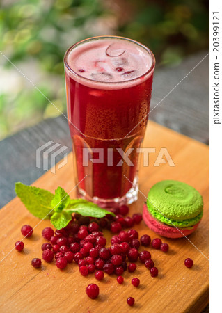 fruit drink with cranberries fruit drink with cranberries 20399121