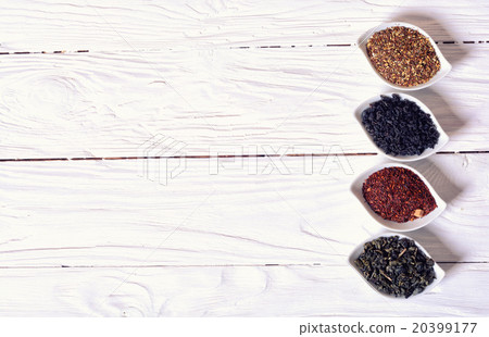 assortment of dry tea 20399177