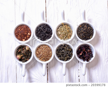 assortment of dry tea 20399178