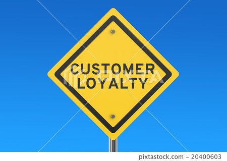 customer loyalty road sign customer loyalty road sign 20400603