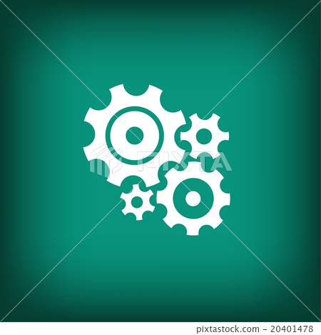 Pictograph of gear - Stock Illustration [20401478] - PIXTA