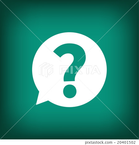 Pictograph of question mark 20401502