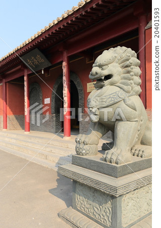 中國固定縣Rinjiji寺獅子 20401593