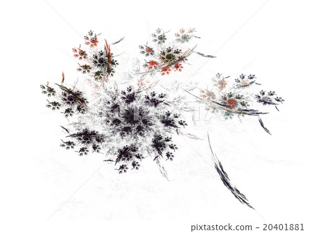 Japanese style flower pattern 20401881