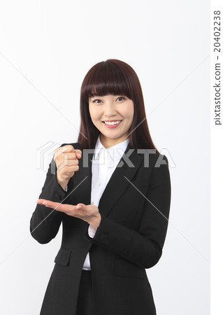 Business woman point of contact Business woman point of contact 20402238