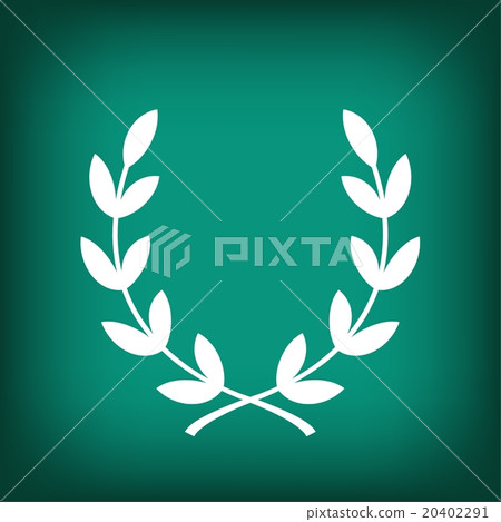 Pictograph of laurel wreath Pictograph of laurel wreath 20402291