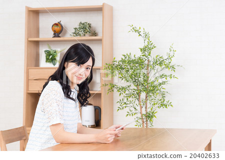 Young lady (tablet) Young lady (tablet) 20402633