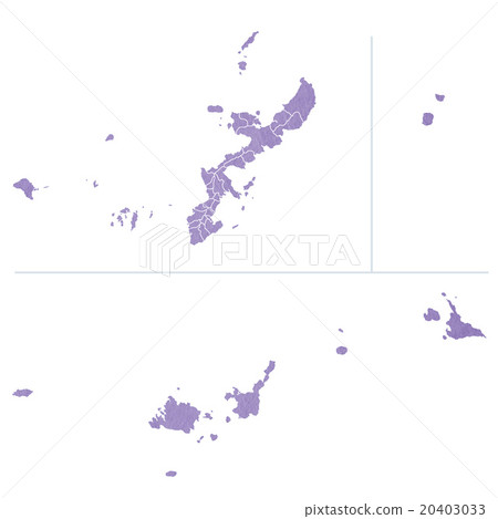 沖繩縣地圖 沖繩縣地圖 20403033