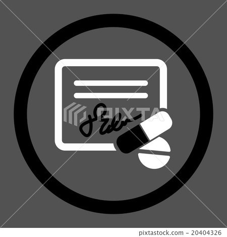 Receipt Circled Vector Icon Receipt Circled Vector Icon 20404326