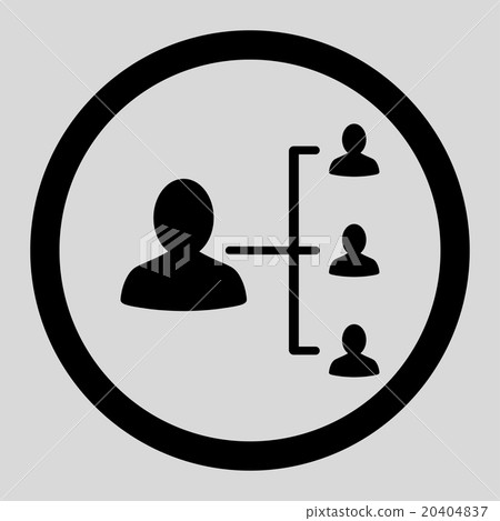 Sickness Connections Rounded Vector Icon 20404837