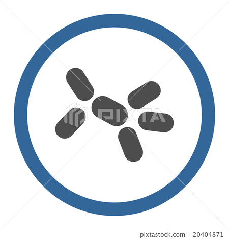 Bacilli Circled Vector Icon Bacilli Circled Vector Icon 20404871