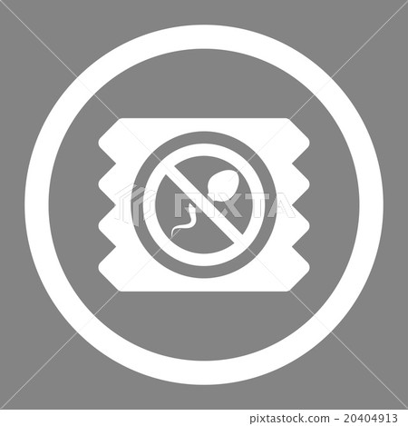 Spermicide Preservative Rounded Vector Icon Spermicide Preservative Rounded Vector Icon 20404913