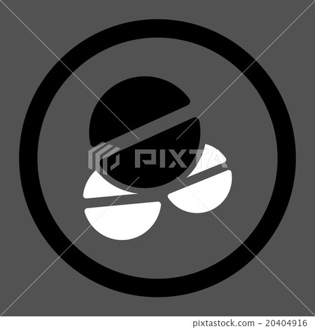 Tablets Circled Vector Icon Tablets Circled Vector Icon 20404916