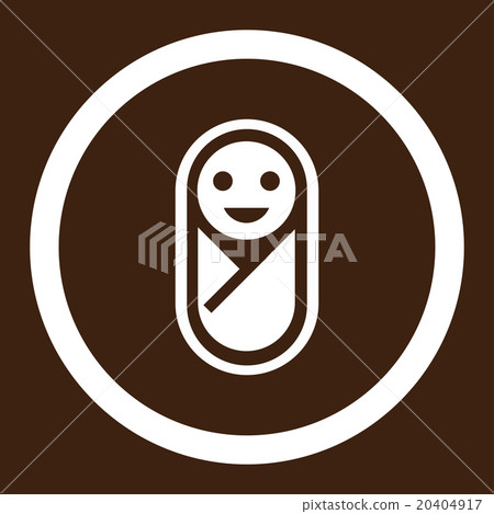 Newborn Rounded Vector Icon Newborn Rounded Vector Icon 20404917