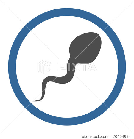 Zoosperm Circled Vector Icon 20404934