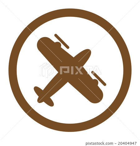 Screw Aeroplane Rounded Vector Icon Screw Aeroplane Rounded Vector Icon 20404947