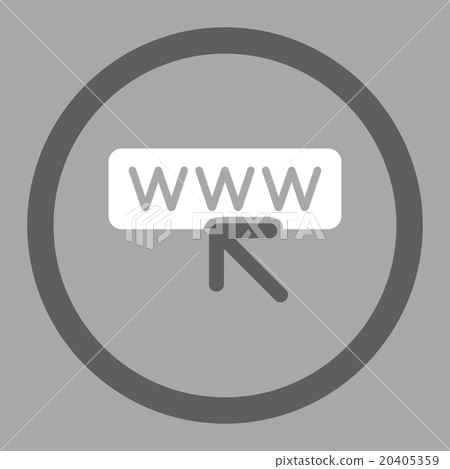 Select Website Rounded Vector Icon Select Website Rounded Vector Icon 20405359