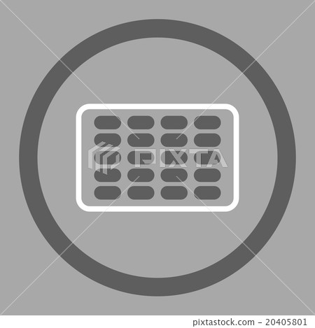 Blister Rounded Vector Icon - Stock Illustration [20405801] - PIXTA
