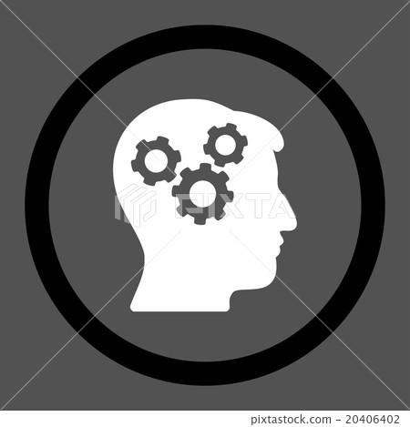 Mind Circled Vector Icon Mind Circled Vector Icon 20406402