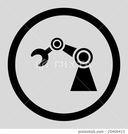 Manipulator Circled Vector Icon Manipulator Circled Vector Icon 20406413