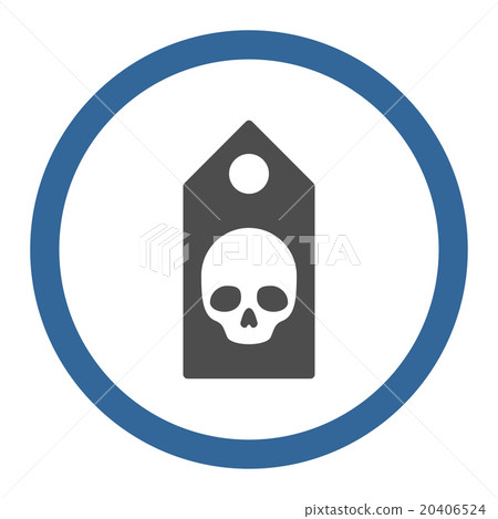 Death Coupon Circled Vector Icon Death Coupon Circled Vector Icon 20406524