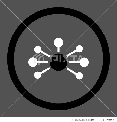 Relations Circled Vector Icon Relations Circled Vector Icon 20406662