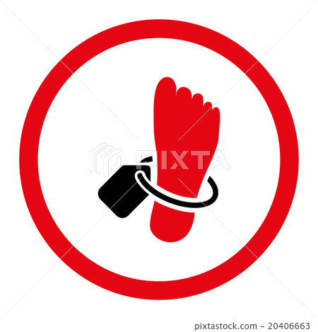 Mortuary Tag Rounded Vector Icon 20406663