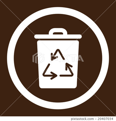 Trash Can Rounded Vector Icon Trash Can Rounded Vector Icon 20407034