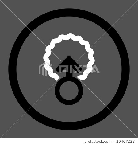 Ovum Penetration Circled Vector Icon Ovum Penetration Circled Vector Icon 20407228
